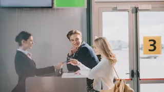 Check-in a reptéren - lépésről lépésre